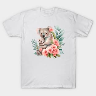 Cute koala with baby T-Shirt